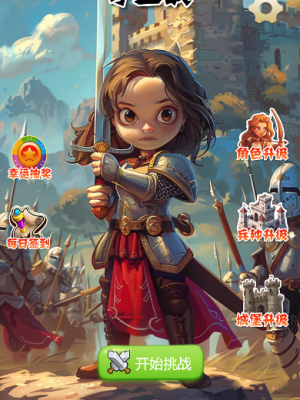 Cocos creator 放置战斗类小游戏 勇者决斗 小游戏源码